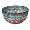 Polish Pottery Deep 5.5" Bowl (Garden Trellis) | A986-U2123 at PolishPotteryOutlet.com