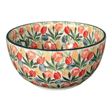Bowl, Round, Deep, 5.5" in "Tulip Burst" by Ceramika Artystyczna | A986-U4226
