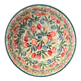Bowl, Round, Deep, 5.5" in "Tulip Burst" by Ceramika Artystyczna | A986-U4226