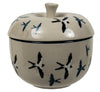 Polish Pottery CA Apple Baker (Birds of a Feather) | AA38-U4832 at PolishPotteryOutlet.com