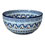 Bowl, Round, Deep, 6.25" in "Blue Ribbon" by Ceramika Artystyczna | AC37-1026X