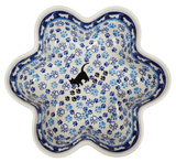 Baker, Flower-Shaped, 9.25" in "Cat Tracks" by Ceramika Artystyczna | AD20-1771