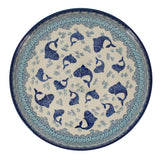 Tray, Round, 10" in "Koi Pond" by Ceramika Artystyczna | AE93-2372X