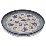 Tray, Round, 10" in "Koi Pond" by Ceramika Artystyczna | AE93-2372X