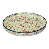 Tray, Round, 10" in "Floral Trio" by Ceramika Artystyczna | AE93-2376X