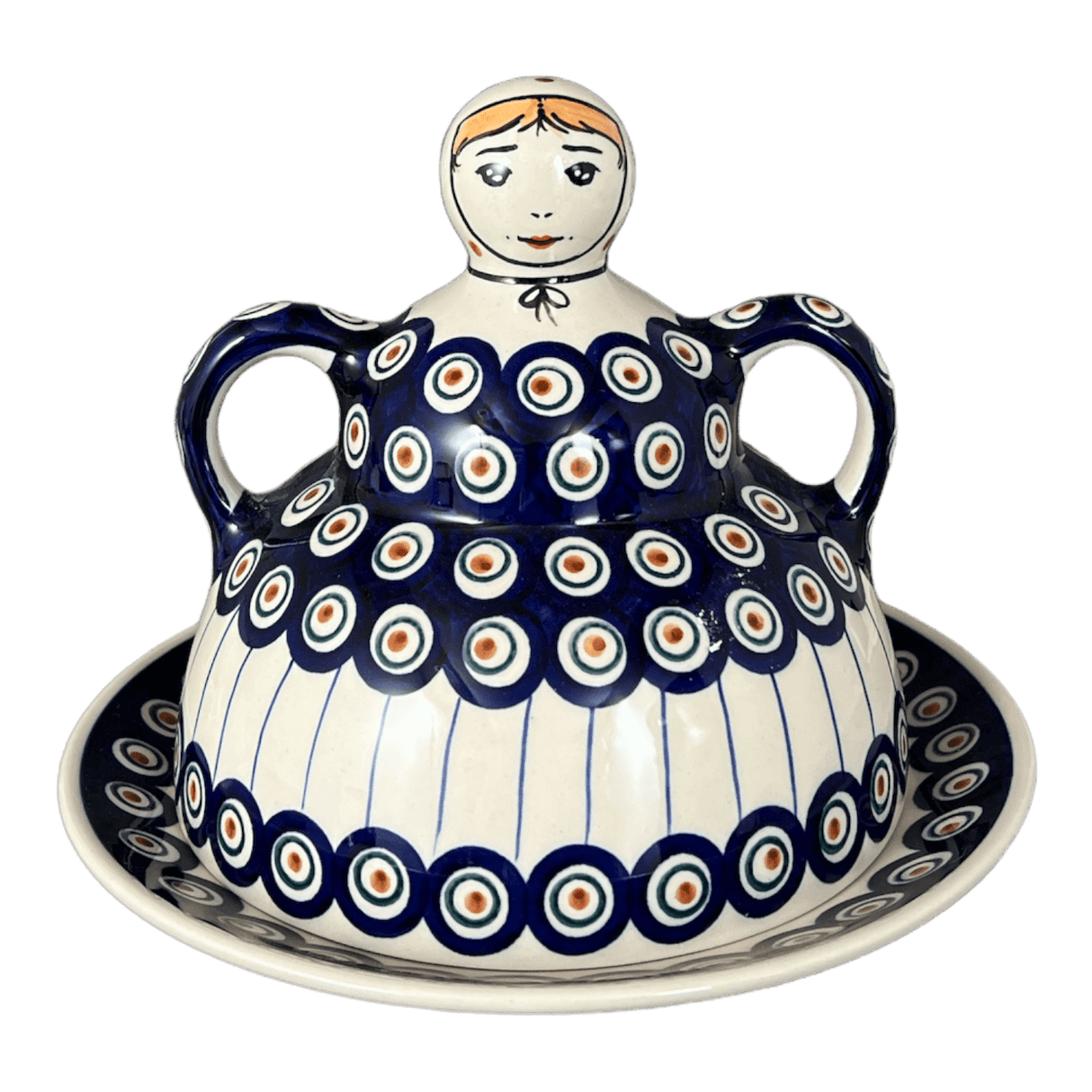 Cheese Lady, 7" in "Peacock in Line" by Manufaktura | B001T-54A