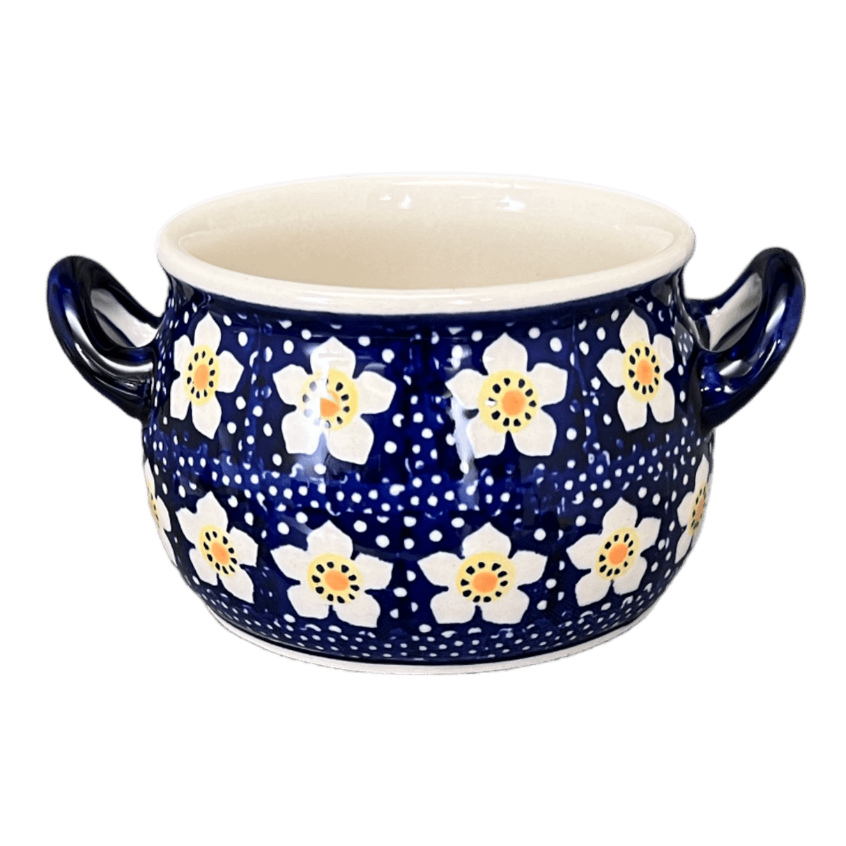 Soup Tureen, Individual, 14 oz in "Paperwhites" by Manufaktura | B006T-TJP