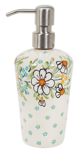 Soap Dispenser, 7" in "Daisy Bouquet" by Manufaktura | B009S-TAB3