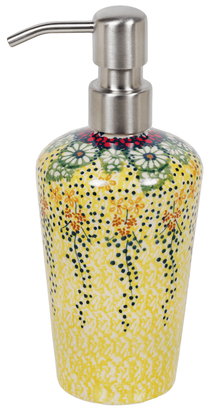 Soap Dispenser, 7" in "Sunshine Grotto" by Manufaktura | B009S-WK52