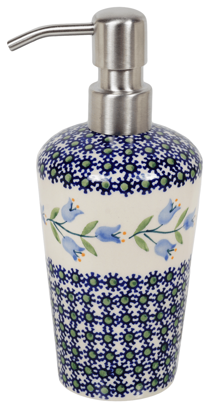 Soap Dispenser, 7" in "Lily of the Valley" by Manufaktura | B009T-ASD