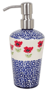 Soap Dispenser, 7" in "Poppy Garden" by Manufaktura | B009T-EJ01