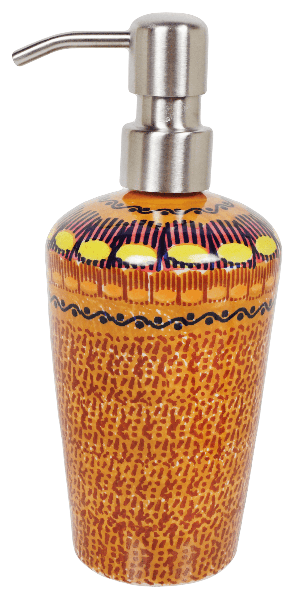 Soap Dispenser, 7" in "Desert Sunrise" by Manufaktura | B009U-KLJ