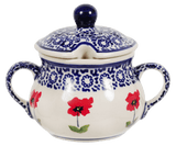 Bowl, Round, Sugar Bowl, 3.5" in "Poppy Garden" by Manufaktura | C015T-EJ01