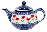 Teapot, 0.7 Liter in "Poppy Garden" by Manufaktura | C016T-EJ01