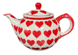 The 0.7 Liter Teapot (Whole Hearted Red)
