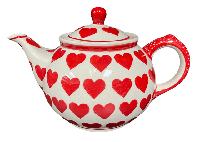 The 0.7 Liter Teapot (Whole Hearted Red)