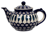 Teapot, 1.5 Liter in "Peacock" by Manufaktura | C017T-54