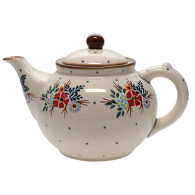 Polish Pottery 1.5 Liter Teapot (Country Pride) | C017T-GM13 Additional Image at PolishPotteryOutlet.com