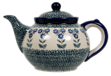 Teapot, 1.5 Liter in "Blossoms on the Green" by Manufaktura | C017U-J126