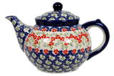 Teapot, 1.5 Liter in "Ring Around the Rosie" by Manufaktura | C017U-P321