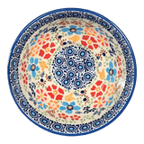 Bowl, Round, Fancy, 5.5" in "Festive Flowers" by Manufaktura | C018S-IZ16