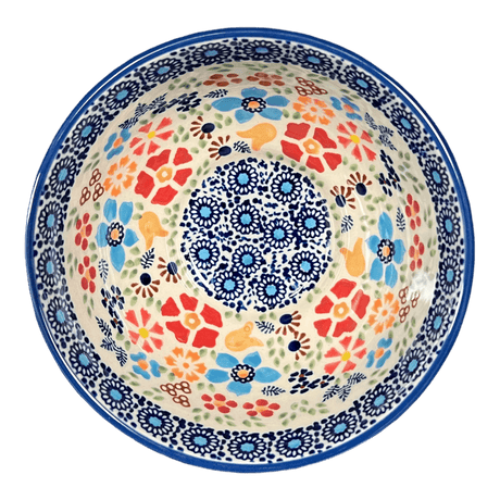 Bowl, Round, Fancy, 5.5" in "Festive Flowers" by Manufaktura | C018S-IZ16