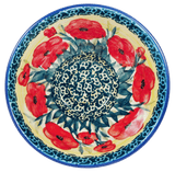 Bowl, Round, Fancy, 5.5" in "Poppies in Bloom" by Manufaktura | C018S-JZ34