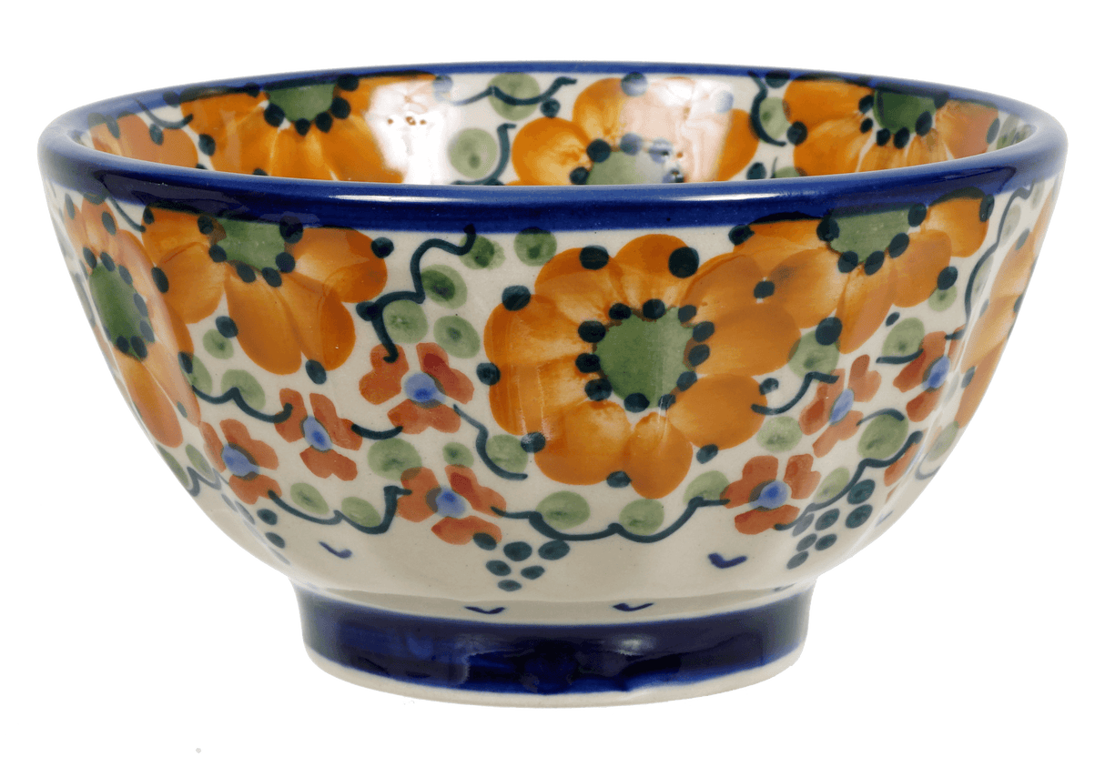 Bowl, Round, Fancy, 5.5" in "Autumn Harvest" by Manufaktura | C018S-LB