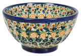 Bowl, Round, Fancy, 5.5" in "Perennial Garden" by Manufaktura | C018S-LM