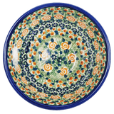Bowl, Round, Fancy, 5.5" in "Perennial Garden" by Manufaktura | C018S-LM