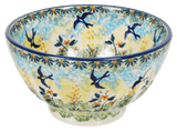 Bowl, Round, Fancy, 5.5" in "Soaring Swallows" by Manufaktura | C018S-WK57