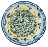 Bowl, Round, Fancy, 5.5" in "Butterflies in Flight" by Manufaktura | C018S-WKM