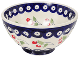 Bowl, Round, Fancy, 5.5" in "Cherry Dot" by Manufaktura | C018T-70WI