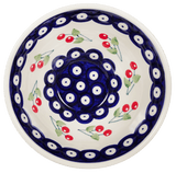 Bowl, Round, Fancy, 5.5" in "Cherry Dot" by Manufaktura | C018T-70WI