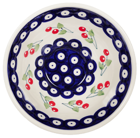 Polish Pottery - 9x11 Rectangular Baker - Cherry Dot - The Polish Pottery  Outlet