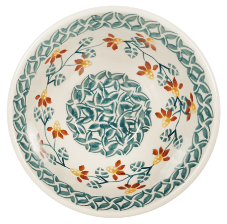 Bowl, Round, Fancy, 5.5" in "Indian Summer" by Manufaktura | C018T-AS22