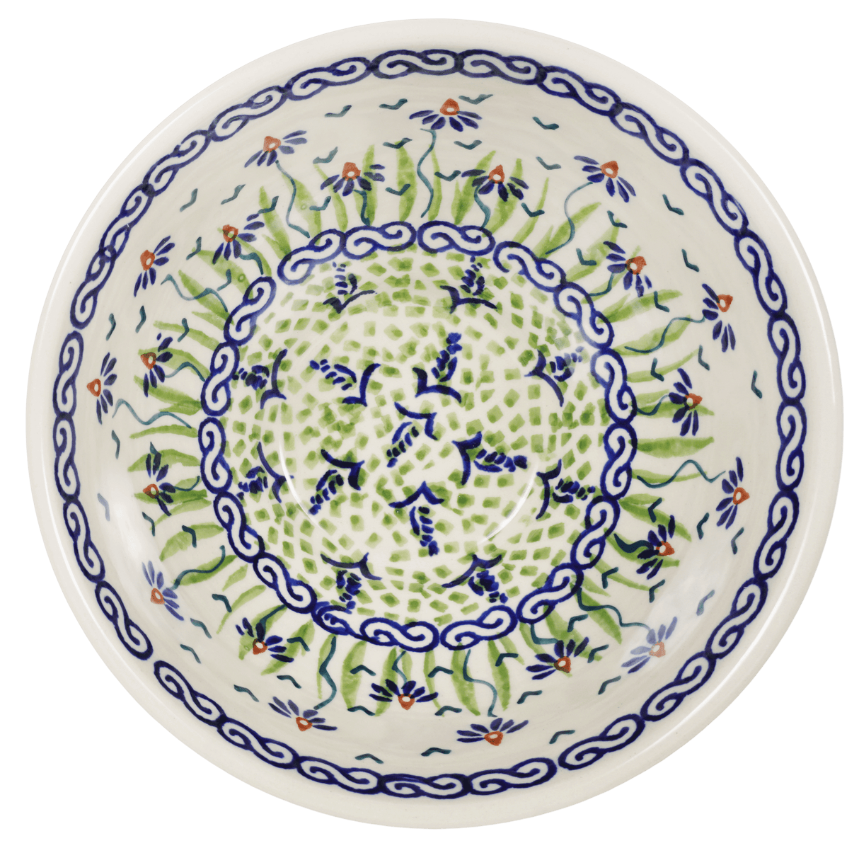 Bowl, Round, Fancy, 5.5" in "Riverbank" by Manufaktura | C018T-MC15