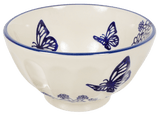 Bowl, Round, Fancy, 5.5" in "Butterfly Garden" by Manufaktura | C018T-MOT1