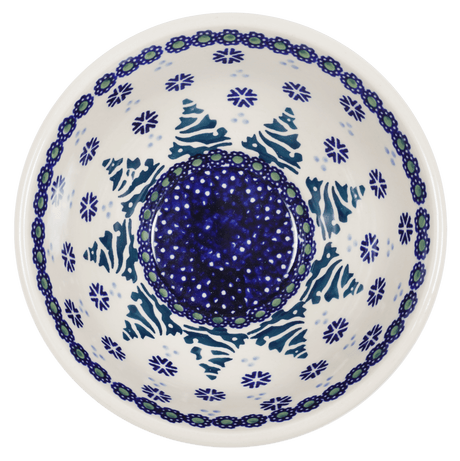 Bowl, Round, Fancy, 5.5" in "Snowy Pines" by Manufaktura | C018T-U22