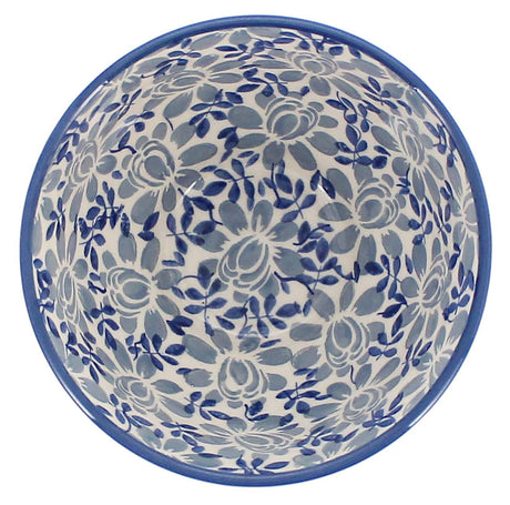 Bowl, Round, Fancy, 5.5" in "English Blue" by Manufaktura | C018U-AS53