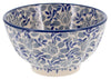 Polish Pottery 5.5" Fancy Bowl (English Blue) | C018U-AS53 at PolishPotteryOutlet.com