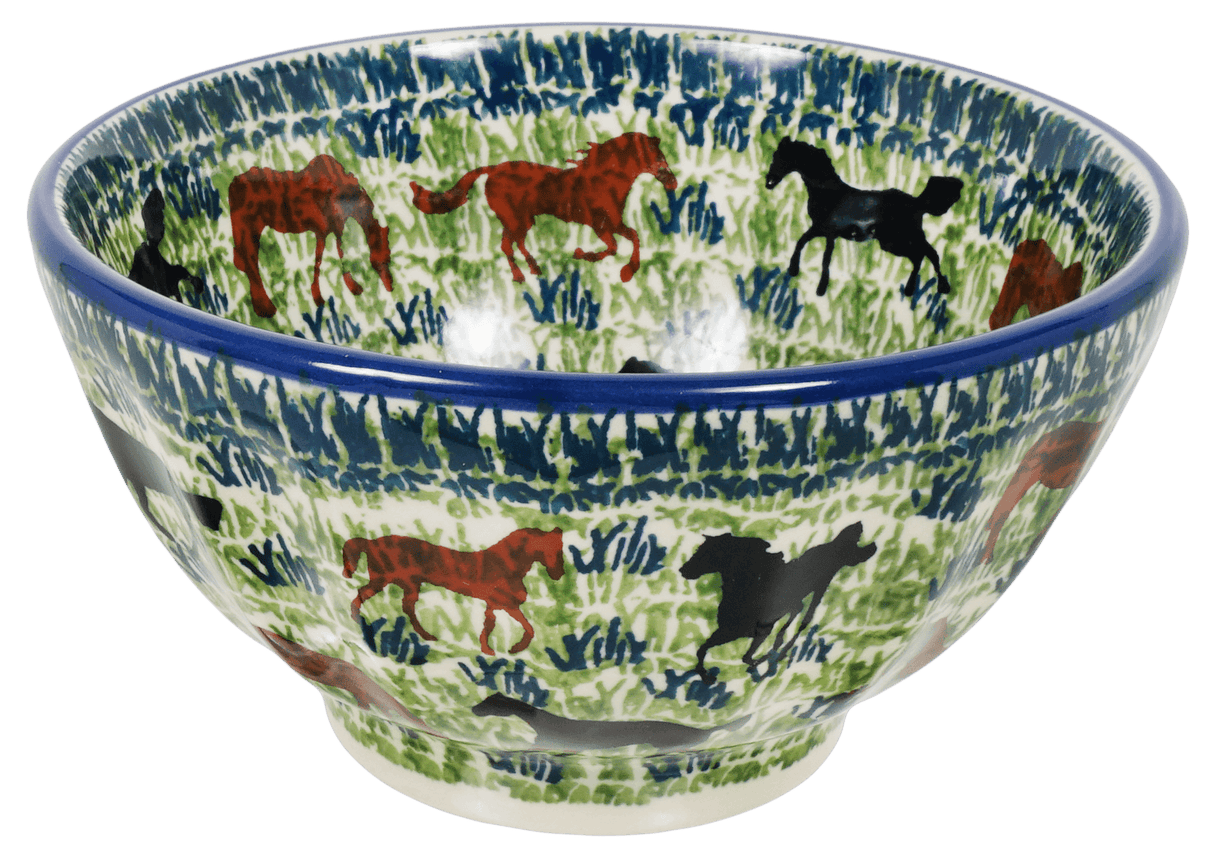 Bowl, Round, Fancy, 5.5" in "On the Range" by Manufaktura | C018U-INK2