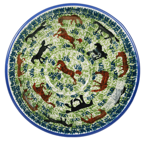 Bowl, Round, Fancy, 5.5" in "On the Range" by Manufaktura | C018U-INK2
