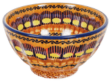 Bowl, Round, Fancy, 5.5" in "Desert Sunrise" by Manufaktura | C018U-KLJ