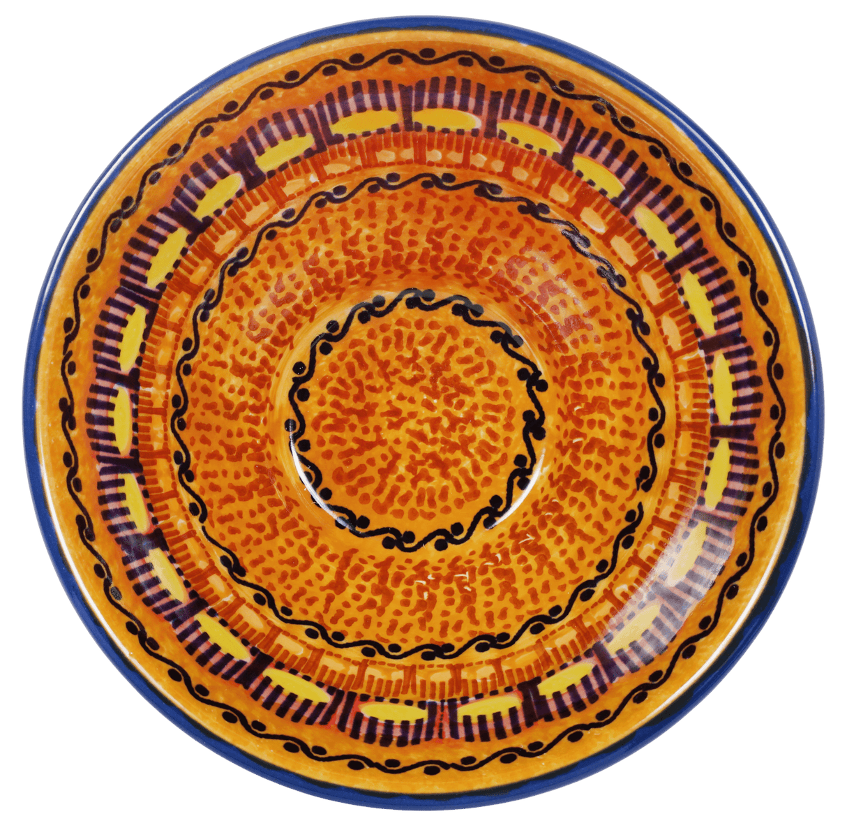 Bowl, Round, Fancy, 5.5" in "Desert Sunrise" by Manufaktura | C018U-KLJ