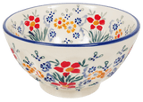 Bowl, Round, Fancy, 5.5" in "Fresh Flowers" by Manufaktura | C018U-MS02