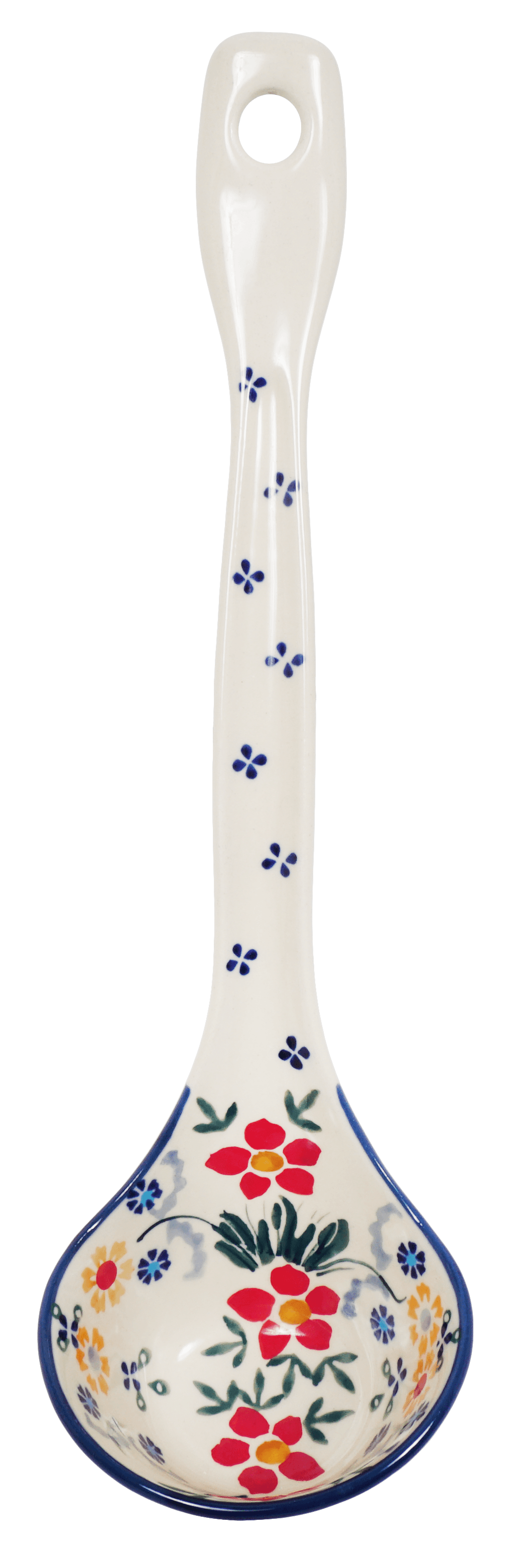 Ladle, Soup, 12" in "Fresh Flowers" by Manufaktura | C020U-MS02