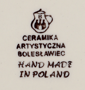 Polish Pottery CA 16 oz. Belly Mug (Poseidon's Treasure) | A073-U1899 Additional Image at PolishPotteryOutlet.com