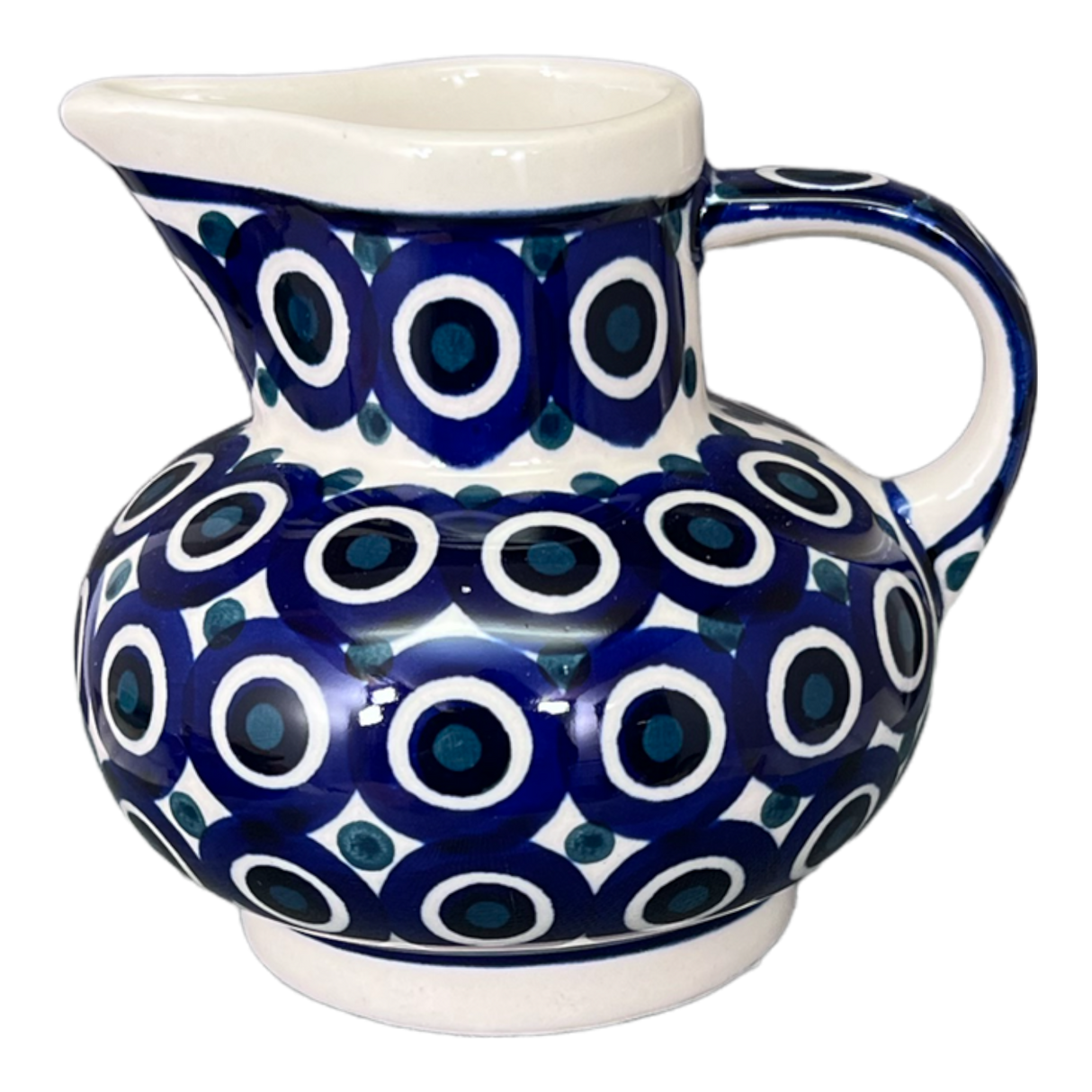 Creamer, Big Belly, 8 oz in "Eyes Wide Open" by Manufaktura | D008T-58