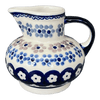 Polish Pottery Big Belly Creamer (Floral Chain) | D008T-EO37 at PolishPotteryOutlet.com
